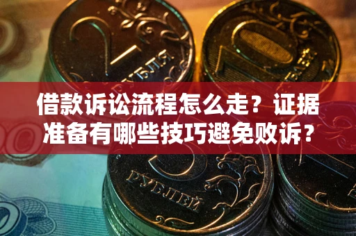 武汉借款诉讼流程怎么走？证据准备有哪些技巧避免败诉？