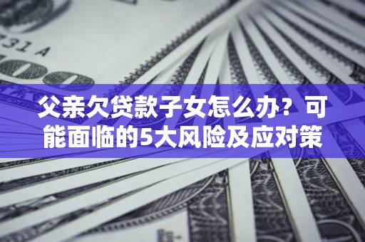 武汉父亲欠贷款子女怎么办？可能面临的5大风险及应对策略