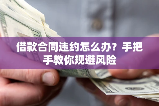 武汉借款合同违约怎么办？手把手教你规避风险