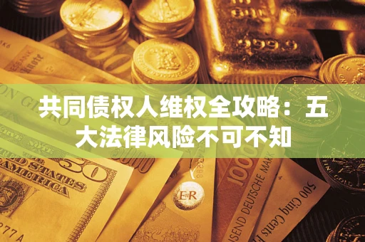 武汉共同债权人维权全攻略：五大法律风险不可不知