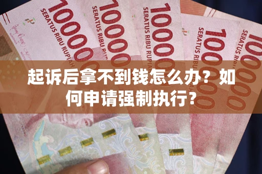 武汉起诉后拿不到钱怎么办？如何申请强制执行？