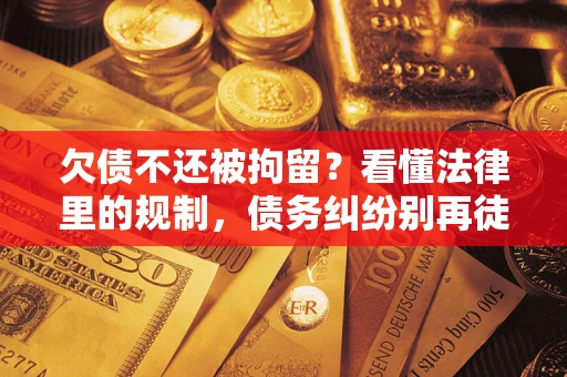 武汉欠债不还被拘留？看懂法律里的规制，债务纠纷别再徒劳奔波