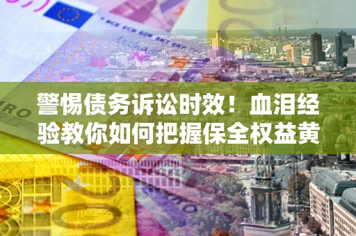 武汉警惕债务诉讼时效！血泪经验教你如何把握保全权益黄金期