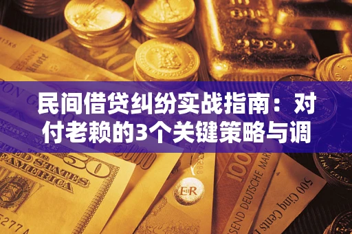 武汉民间借贷纠纷实战指南：对付老赖的3个关键策略与调解盲区解析